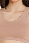 Zivame Girls Double Layered Non Wired Full Coverage Slip-on Beginner Bra (Pack of 2) - Multicolor — thumbnail 9